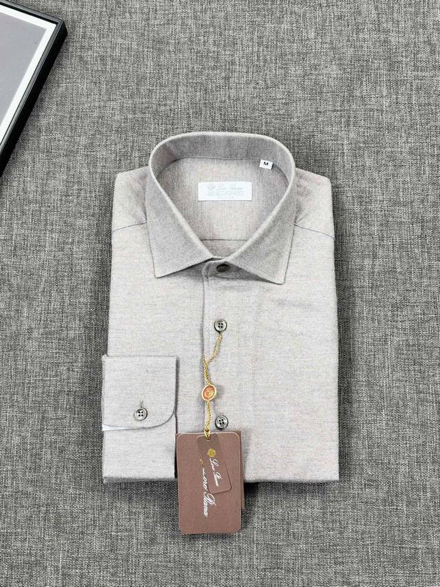 Khaki~ 2025 autumn and winter new Lp Loyo Piana. King's Gift series, wool and c