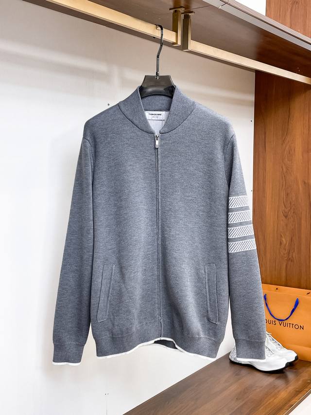 Tb 2025 Fall/Winter New Cardigan Zipper Sweater, Exclusive Offer, Imported Origi