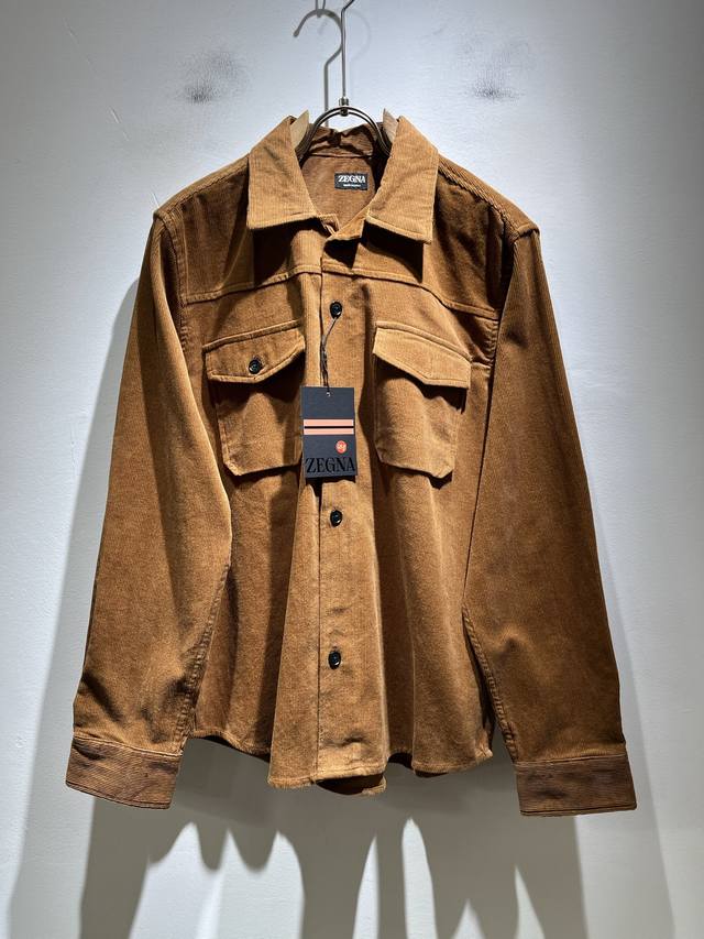 Ermenegildo Zeg*A Autumn/Winter 2025 men's shirt, for export orders! Made with