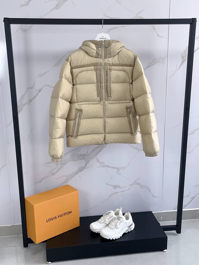 Moncler 25 Spring/Summer Men's Orfet Thin Short Hooded Lightweight Down Jacket,