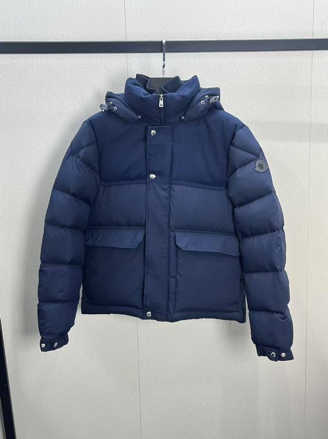 Monc 25 autumn and winter new fashion versatile casual warm down jacket wool ser