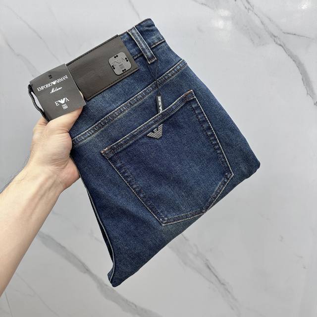 Emporio Armani high-end custom jeans, the latest 2025 early spring jeans, availa