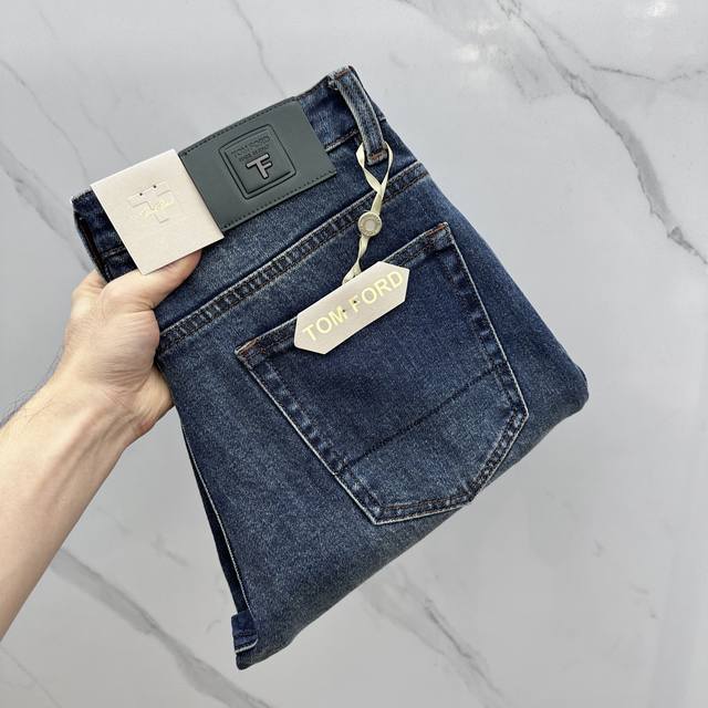 Tom Ford high-end custom jeans, the latest 2025 early spring jeans are available