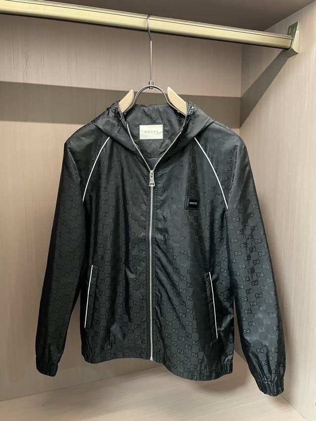 Gucci 2025 Fall/Winter casual jacket, the latest fashion casual zipper jacket, f