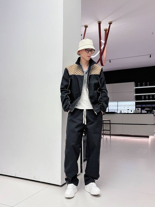 Gucci*Casual suit style 2025 autumn and winter top imported private goods, high-