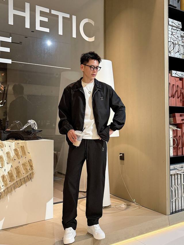Lv Donkey* casual suit version 2025 autumn and winter top imported private goods