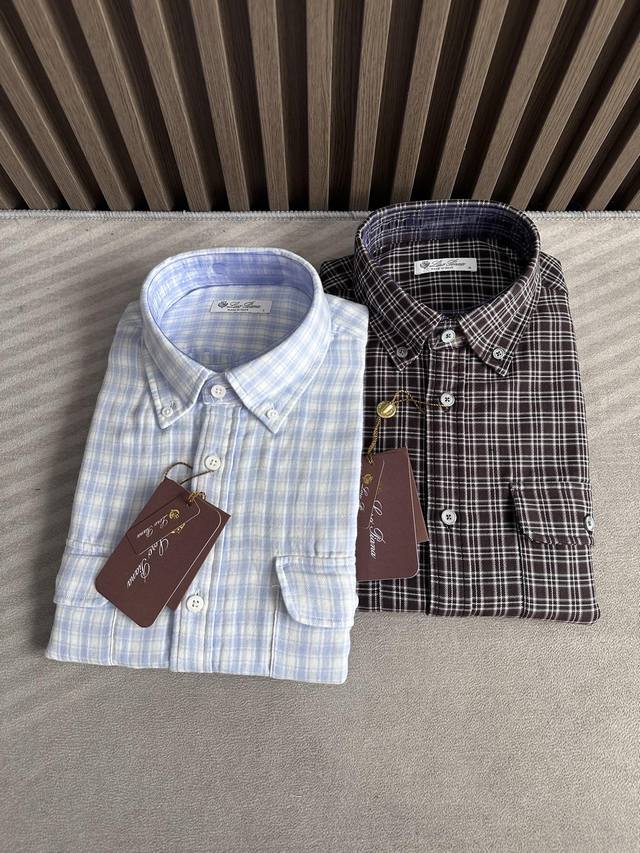 Lp The new Loyo Piana 2025Fw autumn/winter plaid collection features a thickened