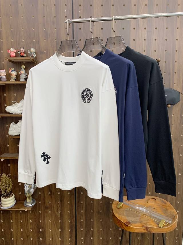 Chrome Hearts 25Ss new fall arrival, a new trade order round-neck long-sleeved