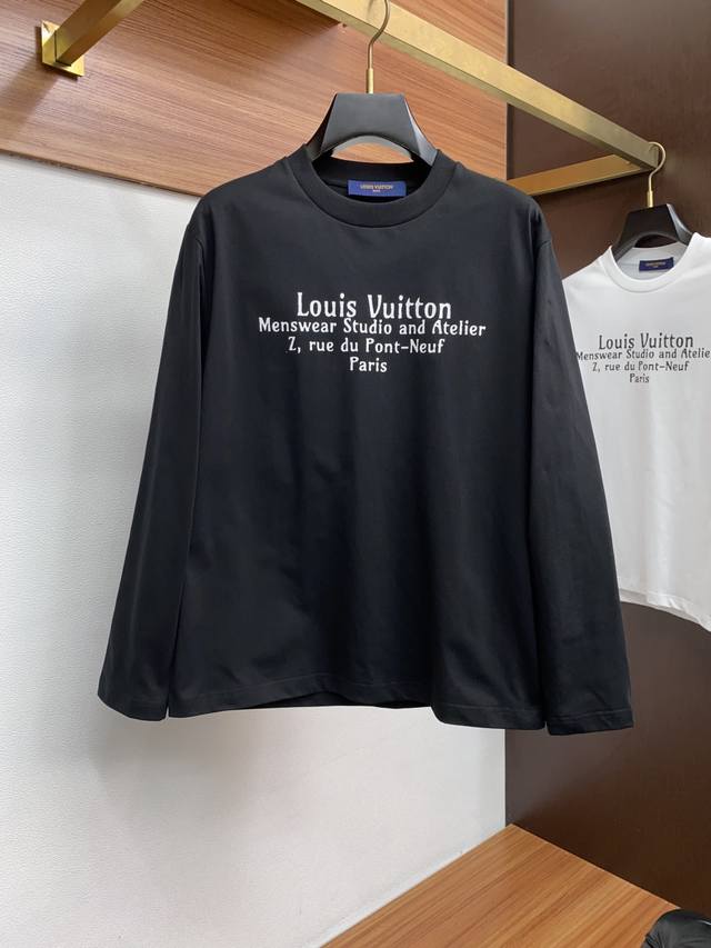 LV Louis Vuitton's new Fall/Winter 2025 collection, a basic men's round-neck, lo