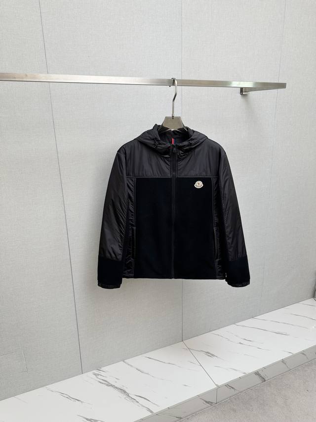 25 Moncler autumn and winter hooded jacket is made of imported Korean mountain f
