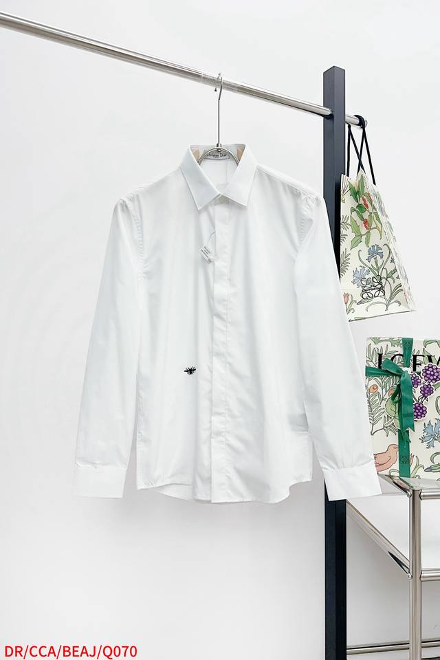 Q070 Dr. Dior's new 2025Ss long-sleeved shirt, a high-end version! Custom-made f