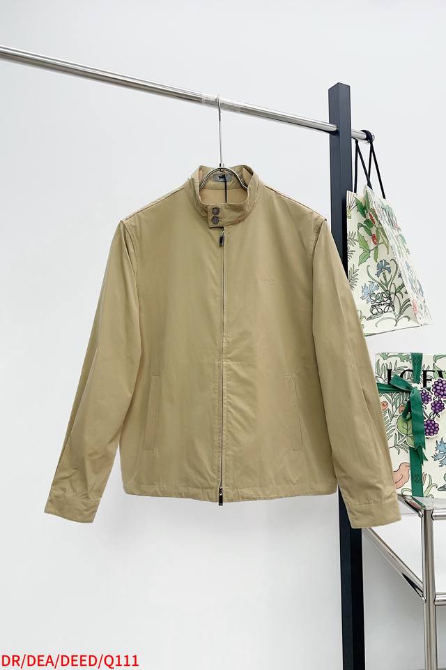 Q111 Dr. Dior 25 new zipper shirt jacket made of cotton blend fabric, with the s