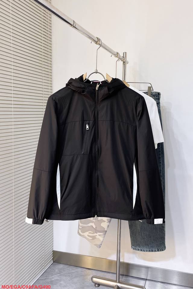 G490 Momengkou 2025 new jacket, stylish and handsome, with embroidered letter pa