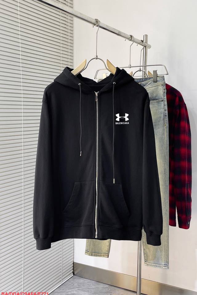F771 Balenciaga Ba official website's new 2025 Spring men's jacket, a stylish, c