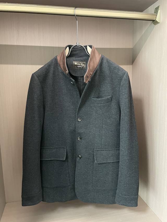 Lp2570 autumn and winter jacket, classic herringbone fabric with a retro texture