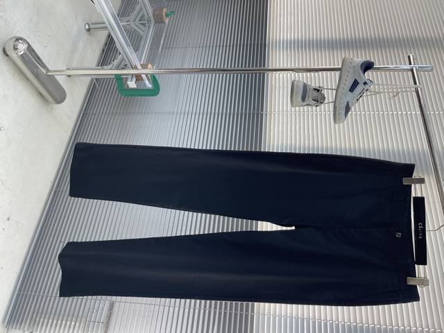 Fend Metal Ff Trousers Custom-made mercerized cotton slightly stretch dense wove