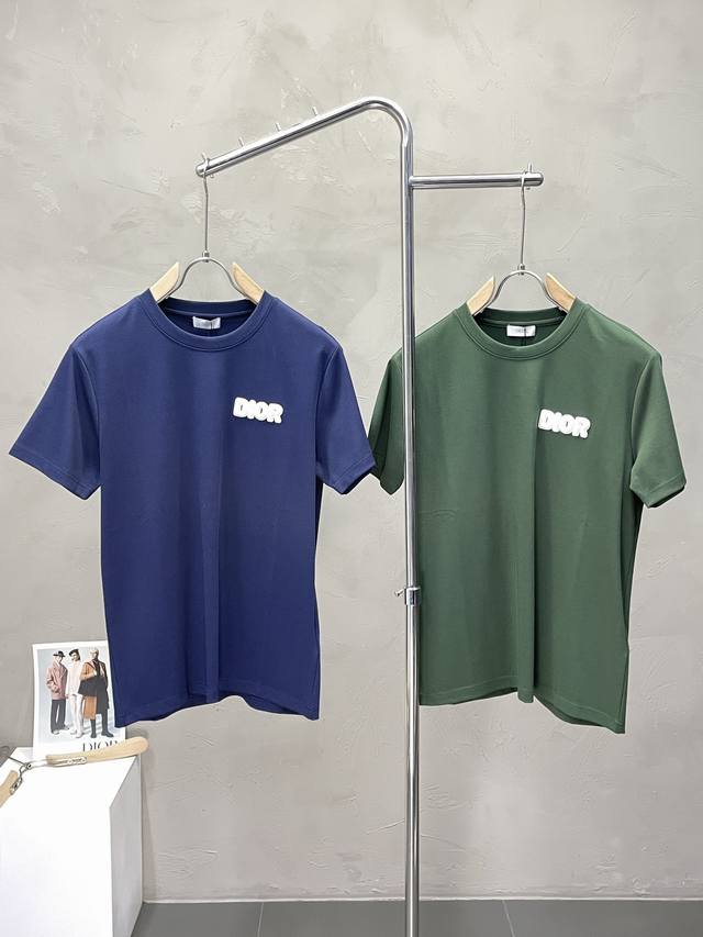 Dior exclusive new original men's casual short-sleeved high-end customization hi