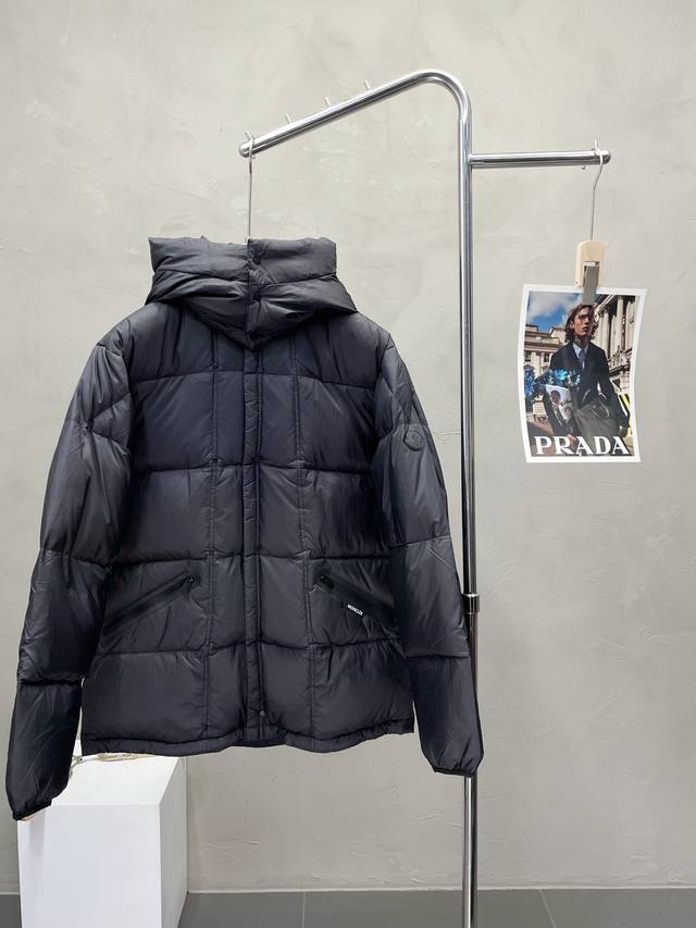 Down Jacket - Moncler's exclusive new hooded turtleneck down jacket for fall an
