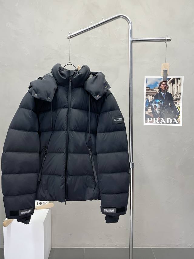 Down Jacket - Mackage's exclusive new hooded turtleneck down jacket for autumn a