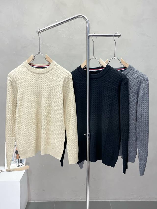 Thom Browne exclusive new original men's casual sweater, high-end customization,