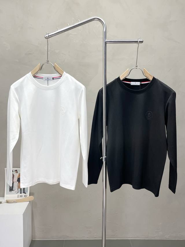 Moncler exclusive supply of new original men's casual long-sleeved high-end cust