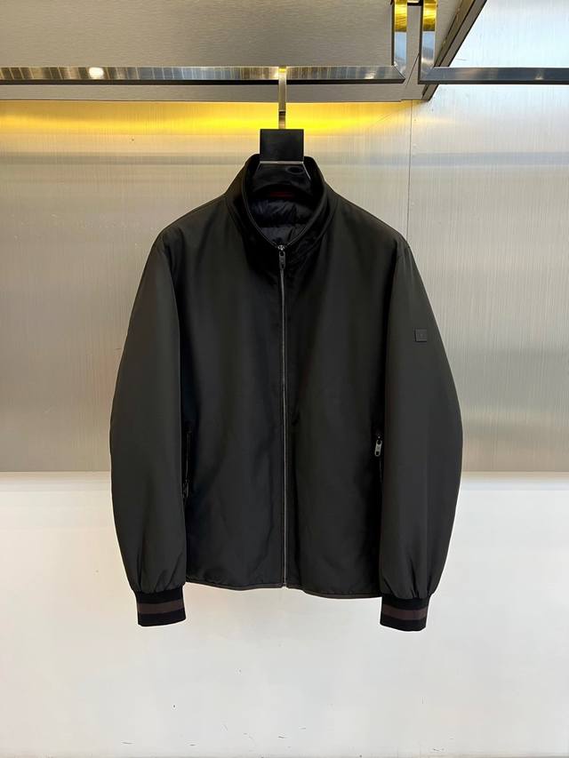 Zegna's new men's down jacket for Fall/Winter 2025 is crafted from classic, hig