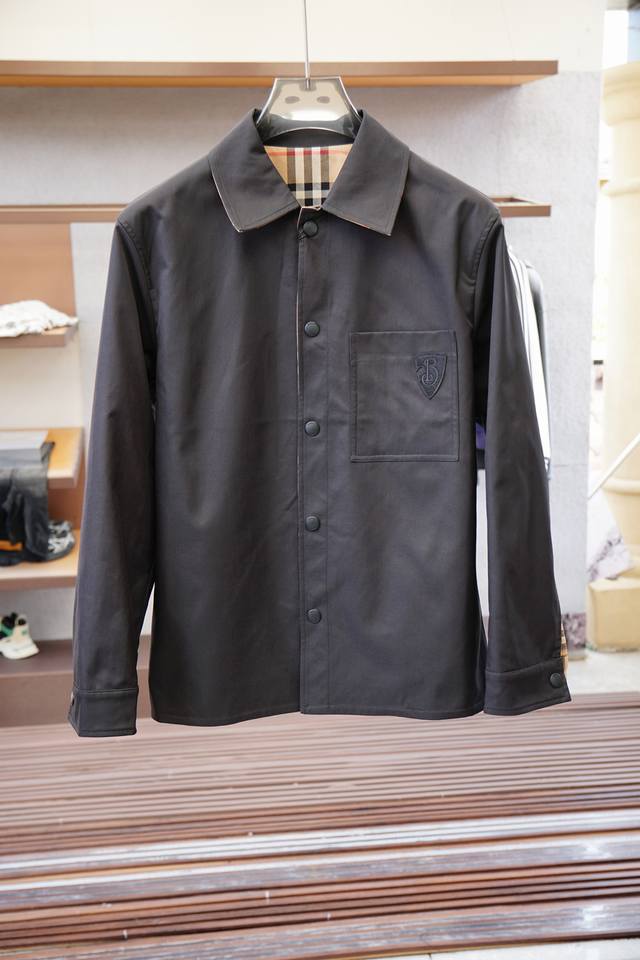 BbrBurberry-Bu*Berry round 2025 autumn and winter new coat, original 1:1 customi