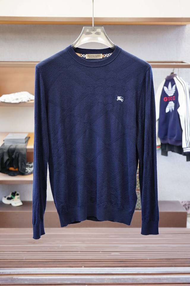 Bbr-Burberry-2025, men's high-end lapel combed wool, sourced from a Shanghai tra