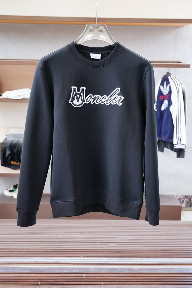 2025 Autumn/Winter Collection: Moncler - Pullover Round Neck Sweatshirt with Sol
