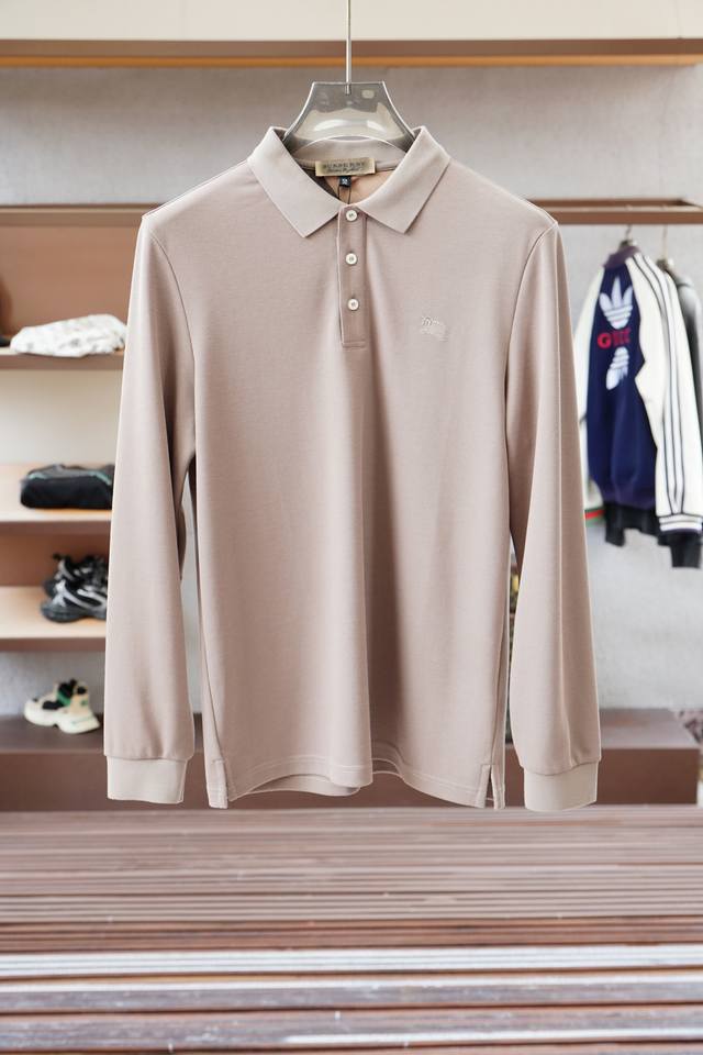 Burberry - New long-sleeved polo shirt from the 2025 Fall/Winter collection, fe