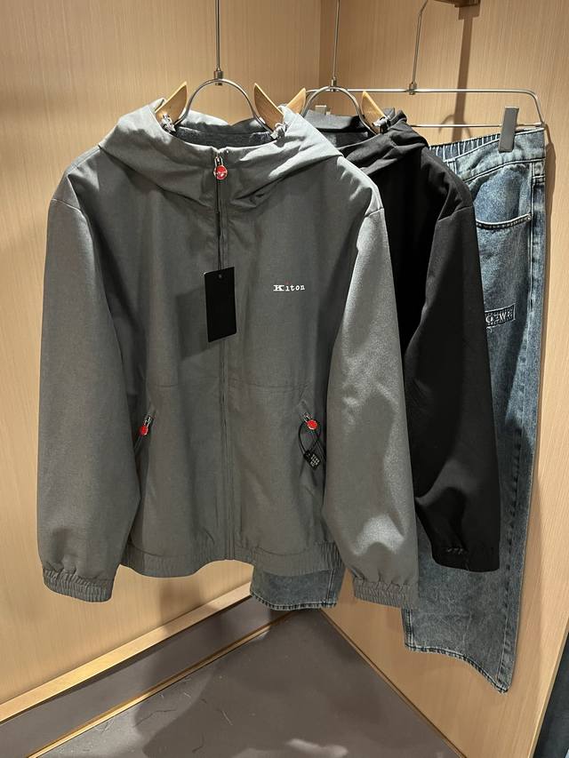 Kiton's new men's casual jacket for Fall/Winter 2025, made from imported, exclus