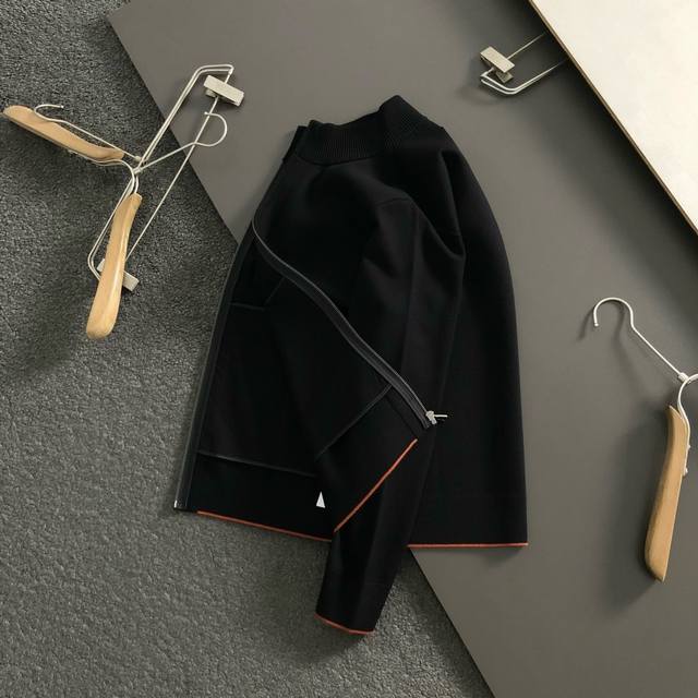 Zeg* Fit type M-Xxxl 2025 autumn and winter simple and versatile knitted jacket,