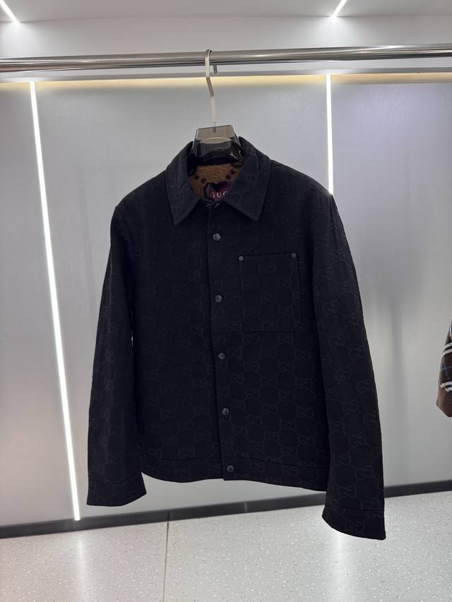 25 Autumn and Winter New Products #Gucci Double G Jacquard Lapel Jacket# A must-