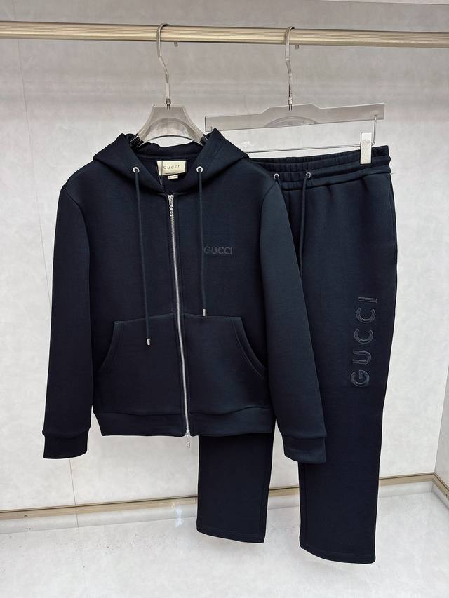 Exclusively from Gucci, this new, matching hooded suit exudes sophistication! E