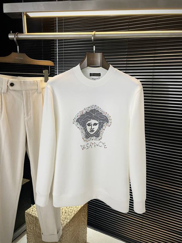 Versac 2025 Fall New Style, the latest counter-made sweatshirt original version,