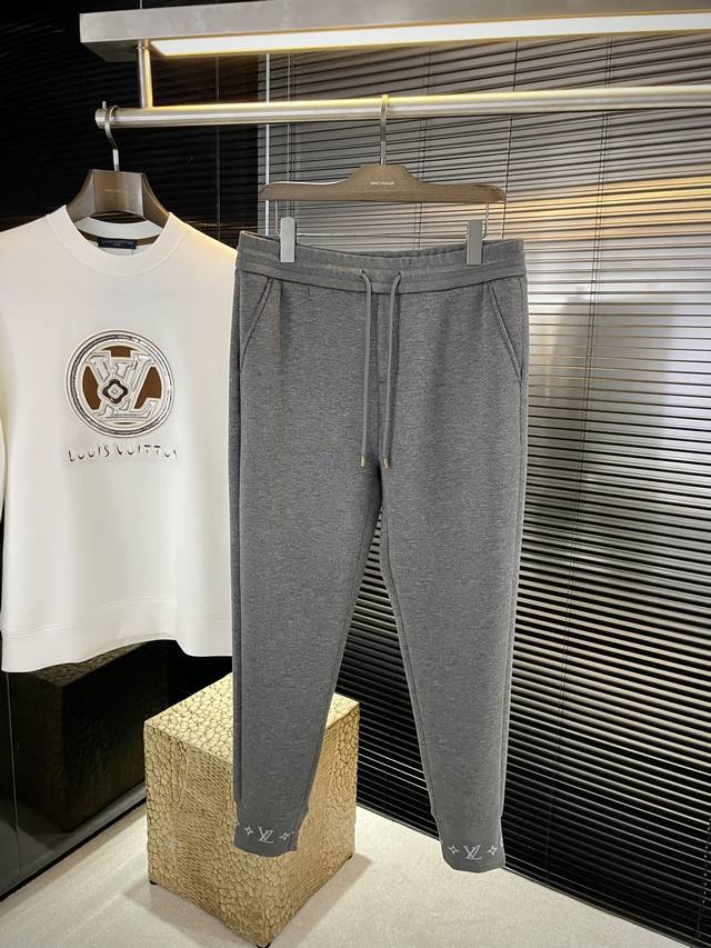 Louis Vu's new fall 2025 collection, the latest casual sweatpants from the Louis