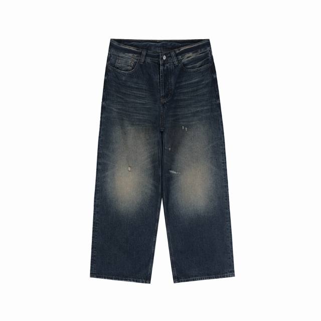 Style No. Ac42 Acne Studio 25Fw American high street washed distressed jeans