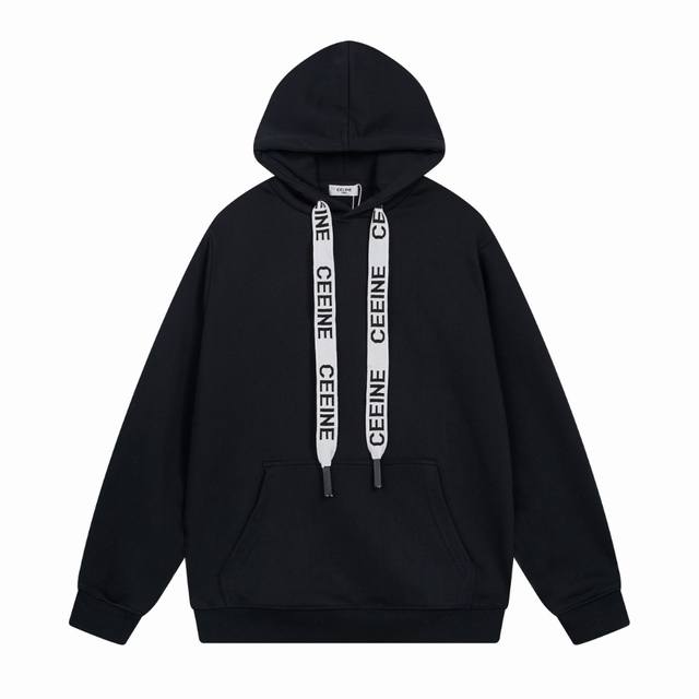 Celine 25Fw Large Letter Hooded SweatshirtFrench luxury fashion brand Celine, co