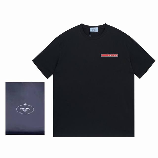 prada Prada Ss spring and summer short-sleeved T-shirt new classic letter logo s