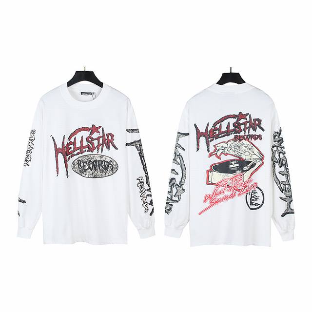 570# Real shot of Hellstar Hell Star American trendy high street pure cotton loo