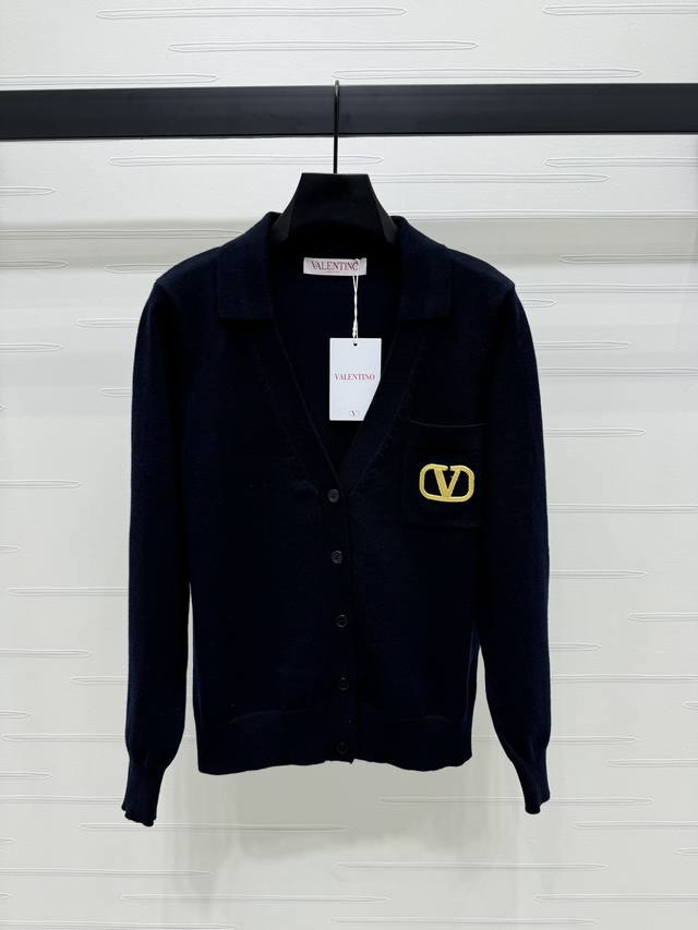 New, original, high-quality Valentin* 2025 Early Spring collection! V-neck knit