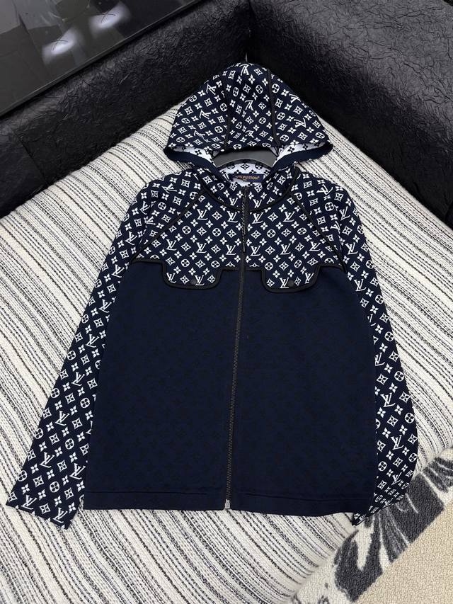 Hot item in stock Original quality Lv | 25 New long-sleeved patchwork knitted ho