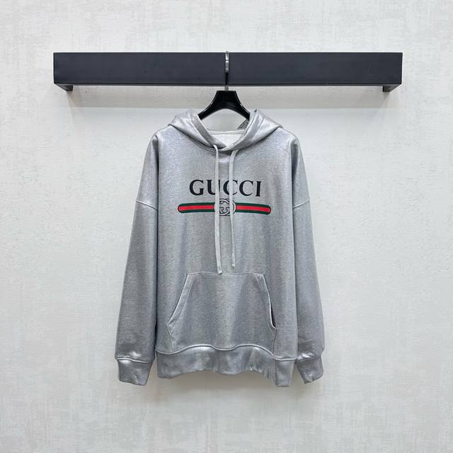 Gucc*2025 New Arrival Printed Hoodie Custom Yb Original Cotton Material Breathab