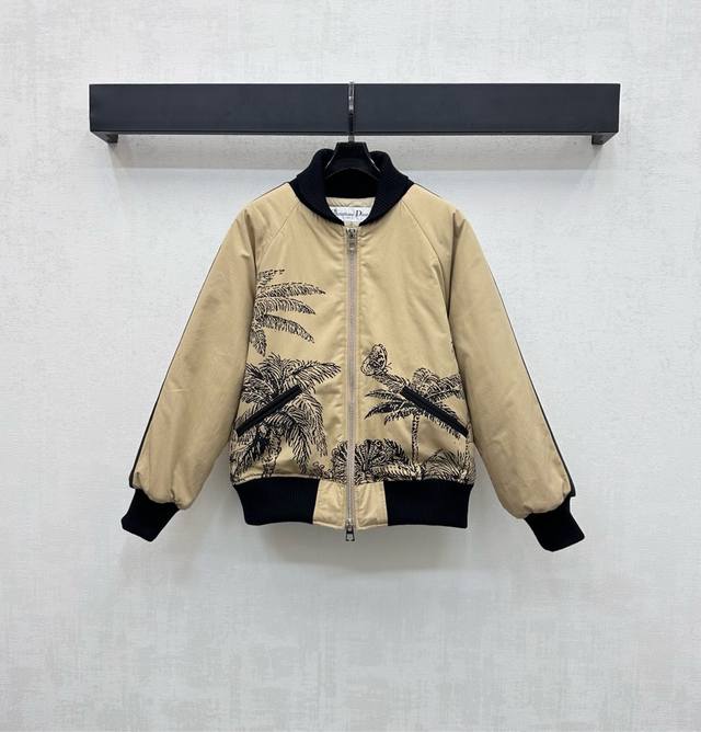 Dio*2025 New Arrivals: Custom Printed Padded Jacket. Made of imported YB twill c