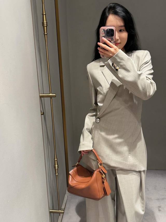 Pants Jacket Loew* 25Fw Early Fall New Earth Spring Color Suit Jacket Asymmetri