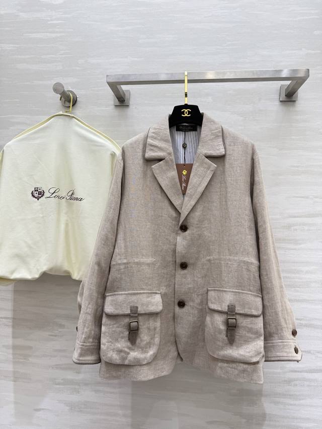 Lp3 New autumn and winter hunting linen jacket with British old money style. Ple