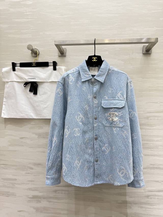 Chane2 Early Autumn New Denim Shirt High Quality Customized Spot First Release S