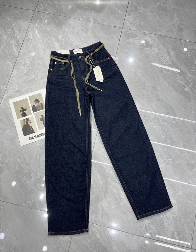 Hot sale recommendation! Yr original design new double-layer drawstring jeans! O