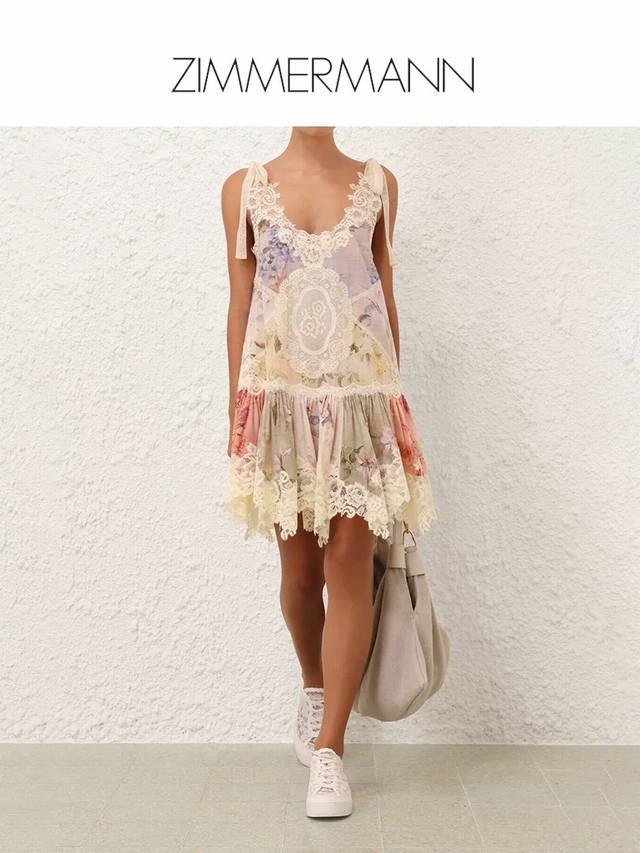 Zimmerma*N Australian brand high-end custom lace water-soluble flower contrast s