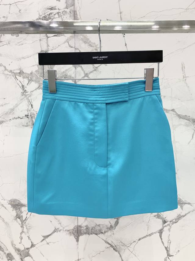 Skirt* Early Autumn Series Saint Home Acetate Series Set Paired with Wide-leg S